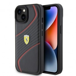 cover ferrari iphone 15 nera