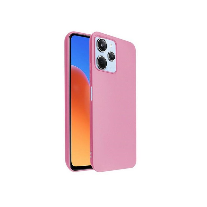 custodia in tpu per xiaomi redmi 12 rosa