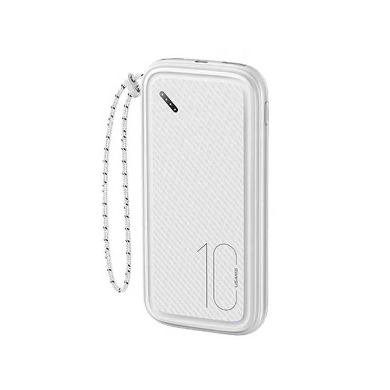 powerbank PB58 10000mAh 22.5W QC3.0 ricarica rapida bianca