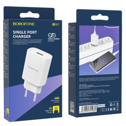 caricabatterie 10,5w usb bianco