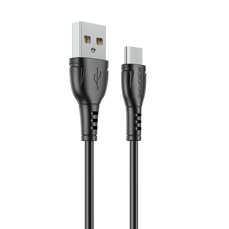 cavo microusb nero 2,4A 100cm nero
