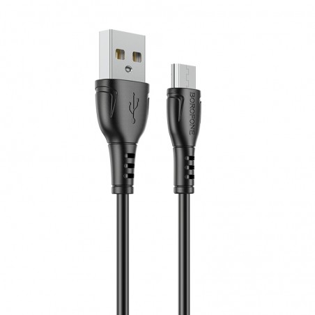 cavo microusb nero 2,4A 100cm nero