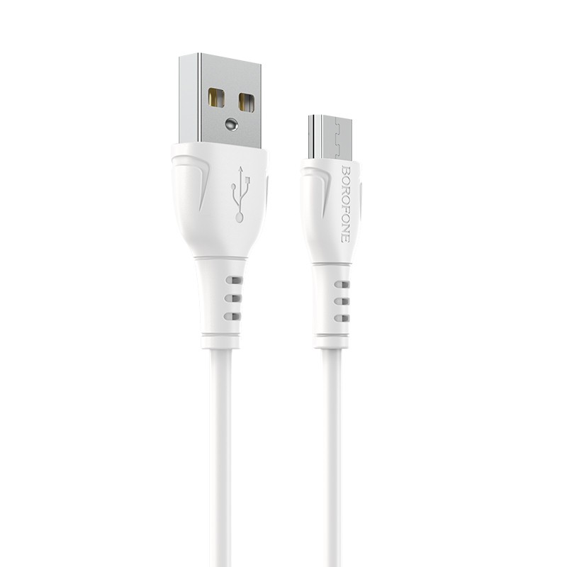cavo microusb 2,4 A 100cm bianco
