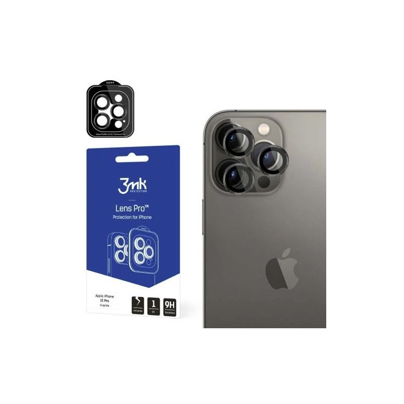 anello protettivo fotocamere iphone 15 plus graphite