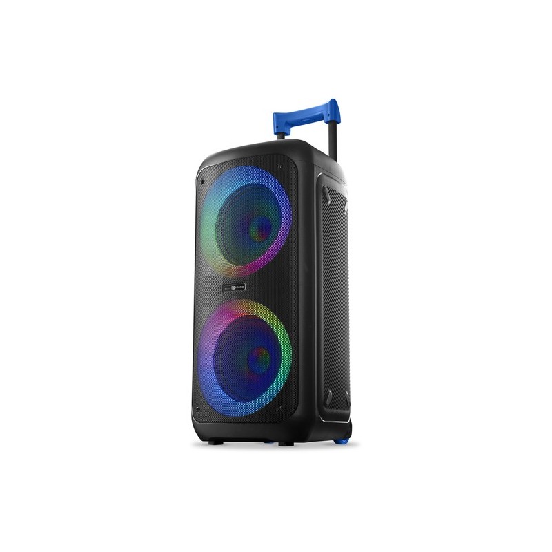 Music Sound – SOUND BOX - Cassa Speaker Bluetooth con 80WATT di Potenza – Wireless - Luci RGB - 4 Ore di Play Time – Telecomando