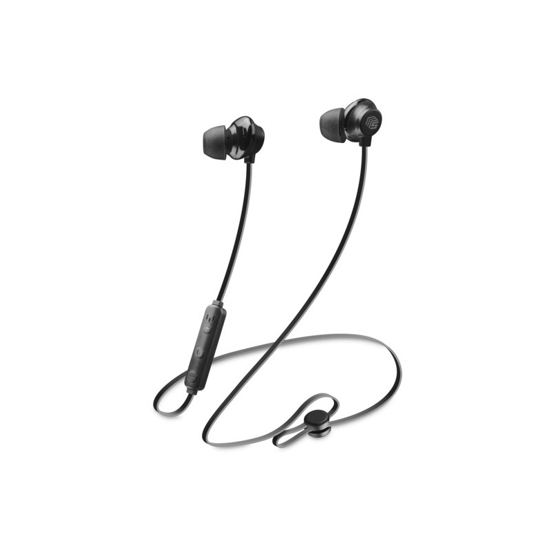 Music Sound auricolare vivavoce  Bluetooth con Microfono per Smartphone Universale, Nero