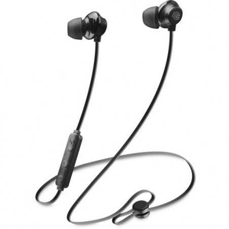 Music Sound auricolare vivavoce  Bluetooth con Microfono per Smartphone Universale, Nero