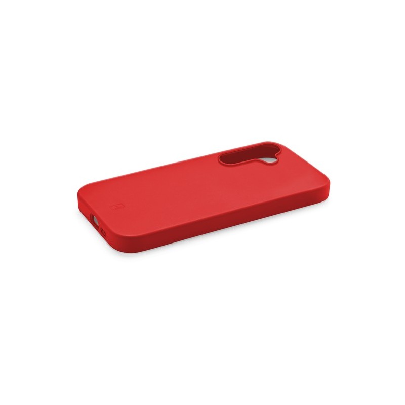 cover soft touch samsung a55 rossa