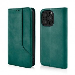 custodia a libro samsung a25 con porta carte di credito chiusura magnetica verde