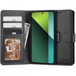 custodia a libro magnetica per moto g85 5g nera