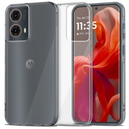 custodia in tpu per motorola g85 5g   trasparente