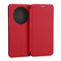 book magnetica xiaomi redmi a3 con porta carte di credito rossa