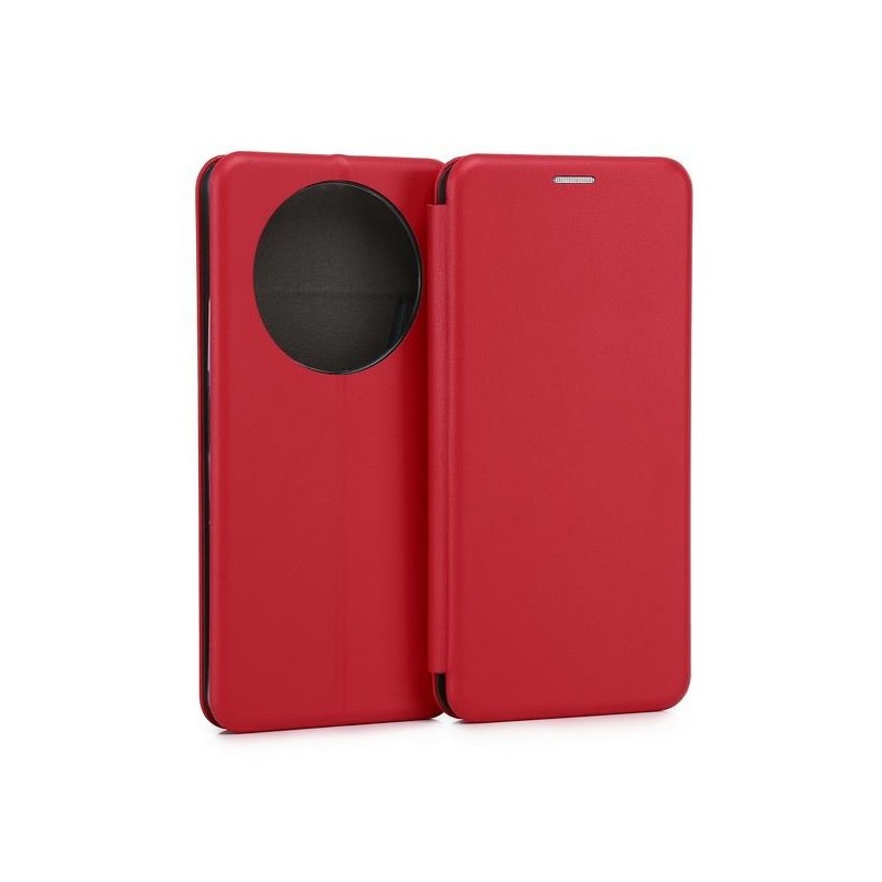 book magnetica xiaomi redmi a3 con porta carte di credito rossa