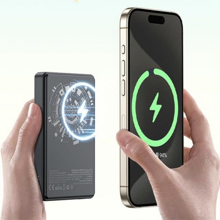 powerbank magsafe 10000 mAh 22,5w nero