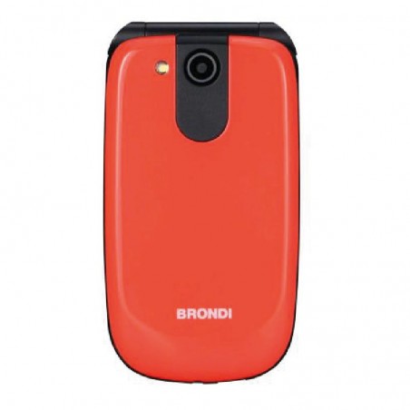 Brondi Raptor telefono cellulare dual sim,Flip Attivo: Rispondi e termina le chiamate aprendo e chiudendo il flip.display a colo