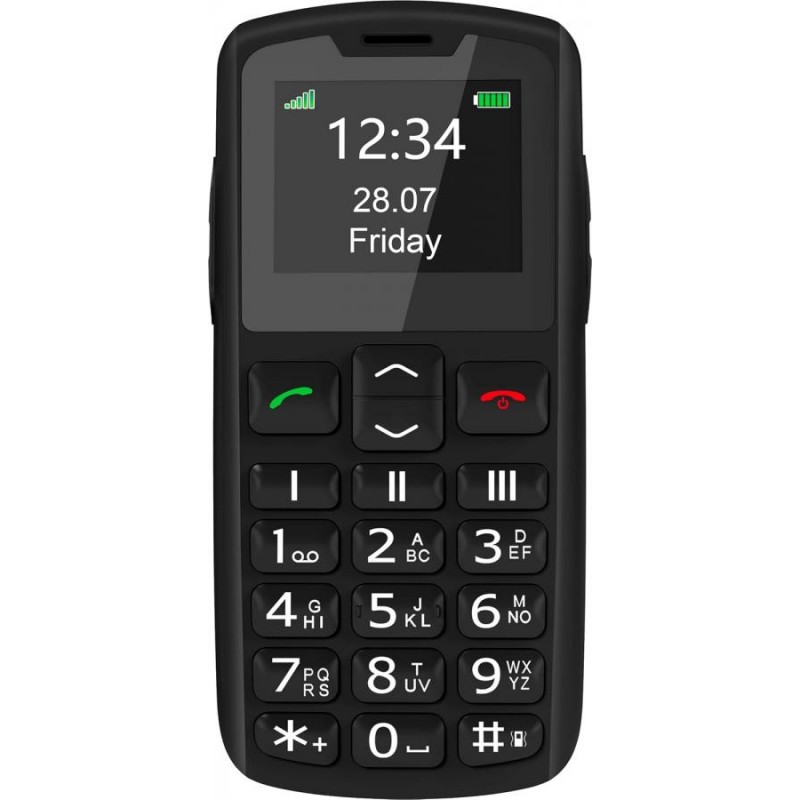 beafon sl230 senior phone dual sim display 2 bluetooth con tasti grandi + tasto sos