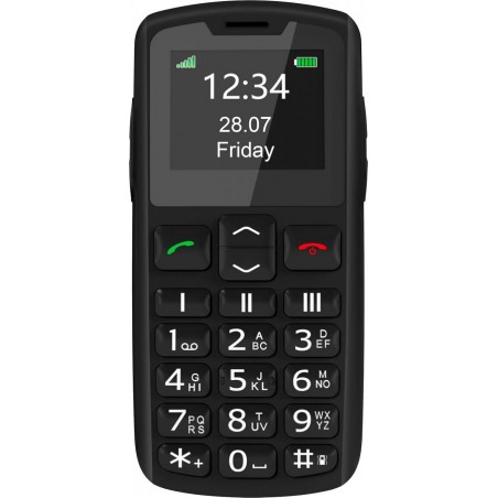 beafon sl230 senior phone dual sim display 2 bluetooth con tasti grandi + tasto sos