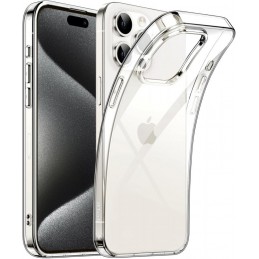 cover  silicone iphone 15 pro max trasparente