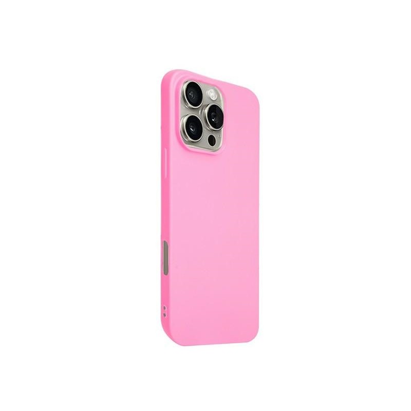 cover  silicone iphone 16 pro rosa
