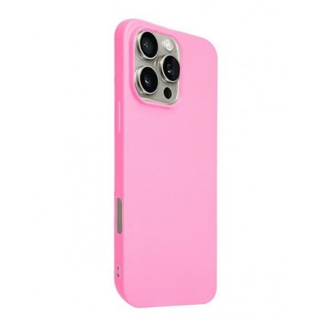 cover  silicone iphone 16 pro rosa
