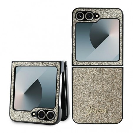 custodia guess galaxy z flip 6 gold