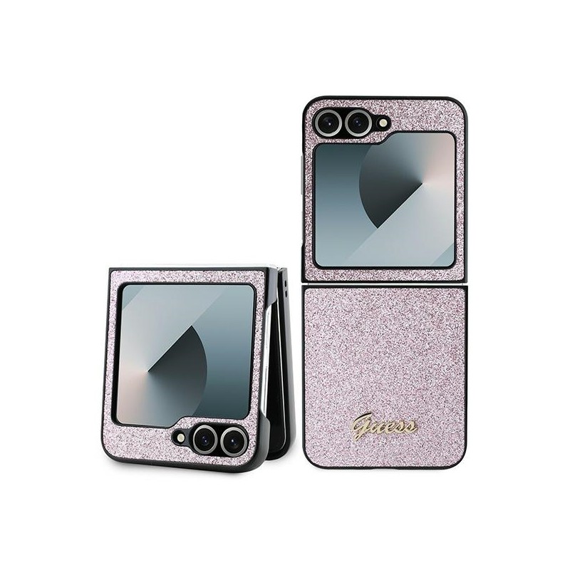 custodia guess galaxy z flip 6 pink