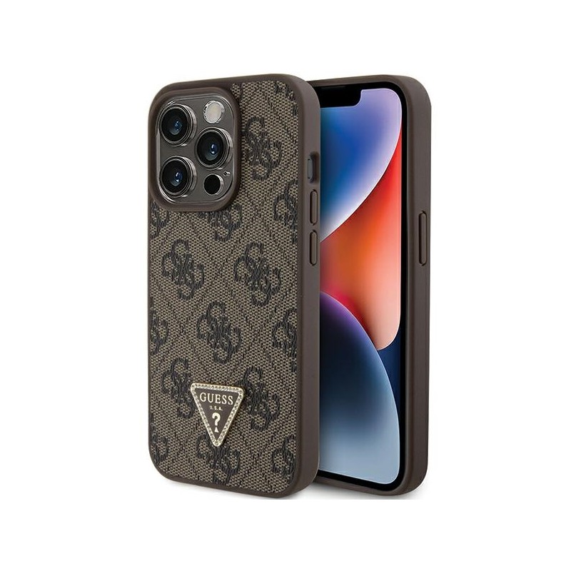 cover guess iphone 15 pro max brown