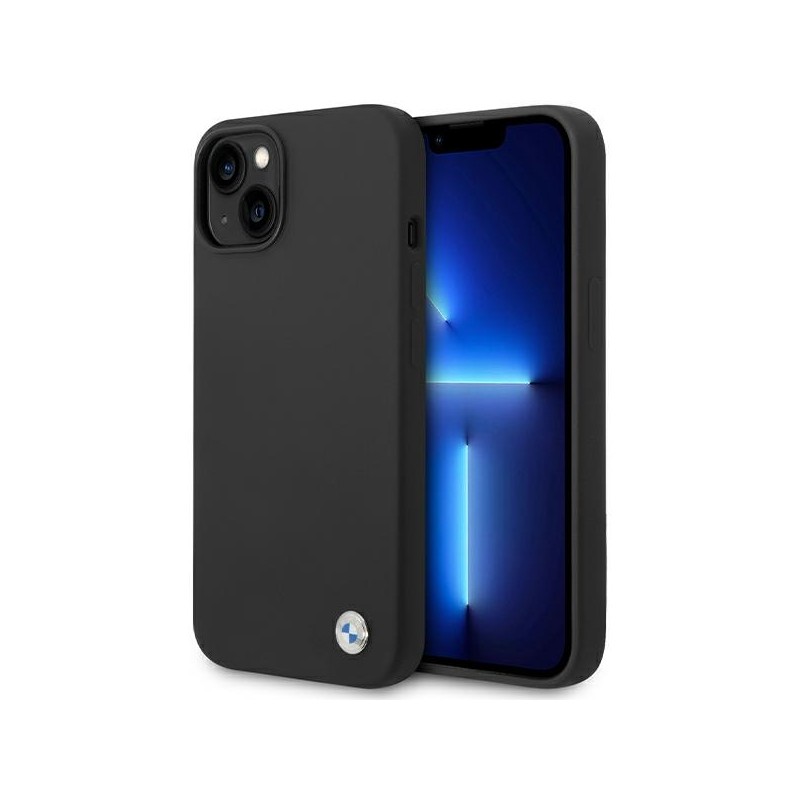 cover bmw iphone 15/14/13 silicone nero