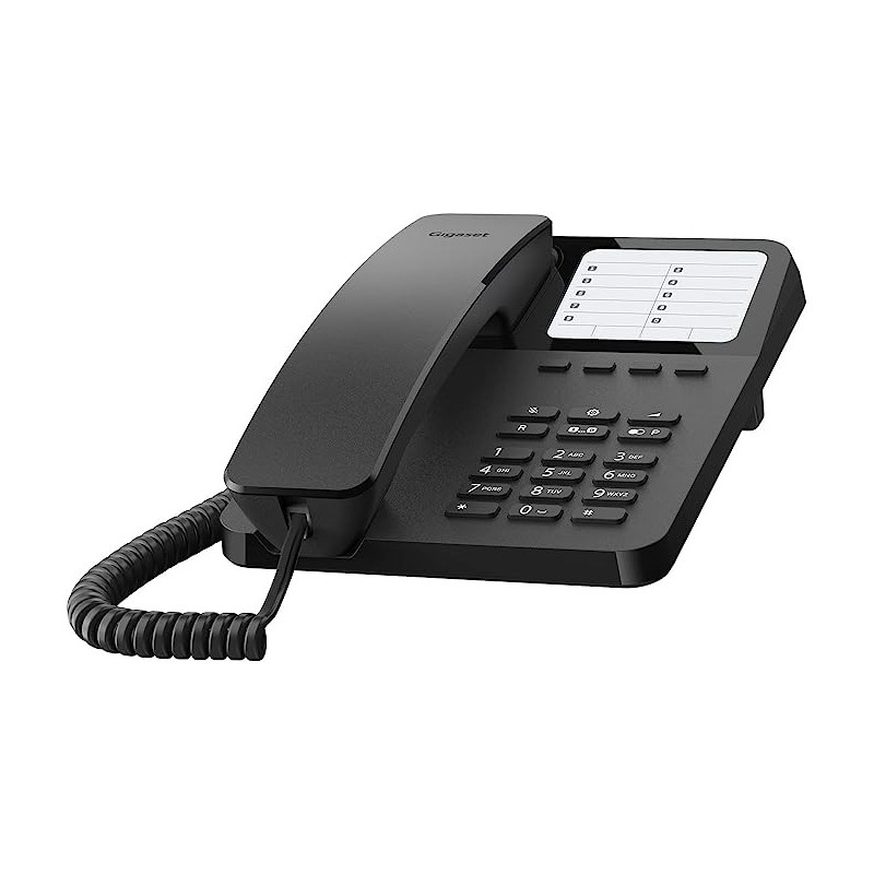 gigaset desk 400 Telefono da tavolo o da parete con 10 tasti di selezione rapida e 4 tasti di selezione diretta