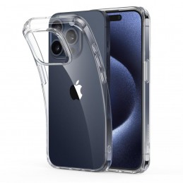 cover  silicone iphone 16 pro trasparente
