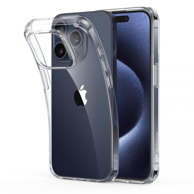 cover  silicone iphone 16 pro trasparente