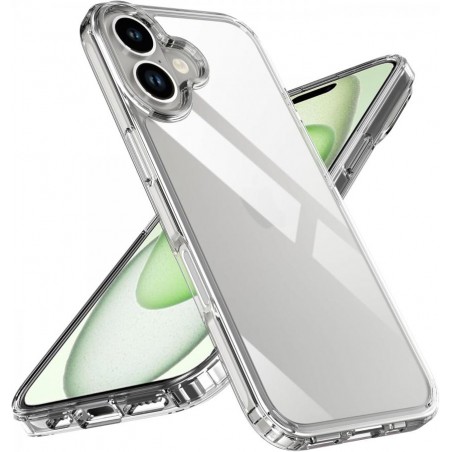 cover  silicone iphone 16 trasparente