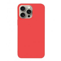 cover  silicone iphone 16 pro max rossa
