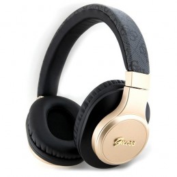 cuffia guess bluetooth con microfono gold