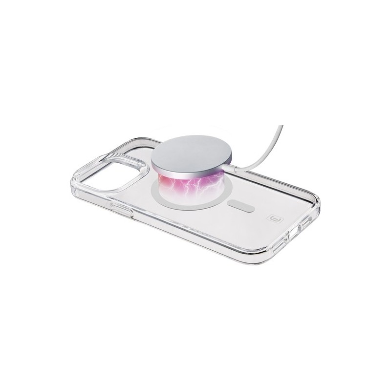 cover iphone 16 pro max trasparente magsafe