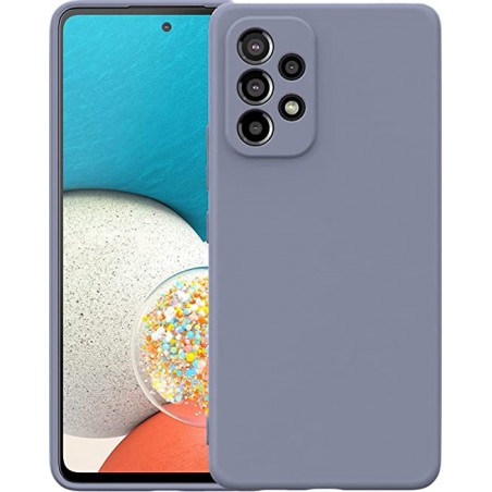 cover in silicone per samsung a33 5g blu
