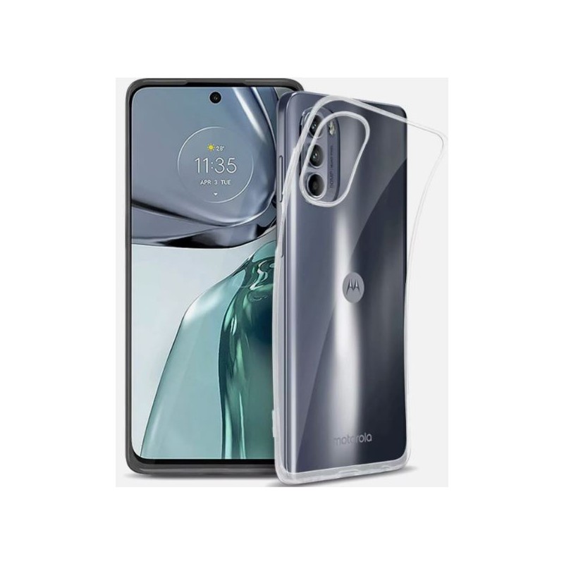 custodia in tpu per motorola g62   trasparente