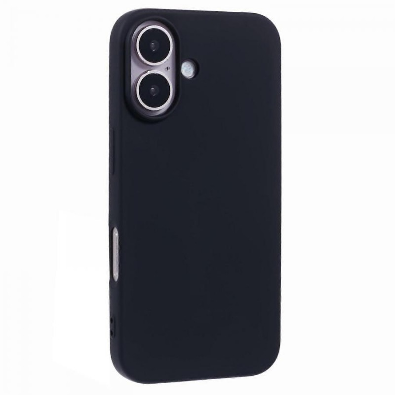 cover  silicone iphone 16 black