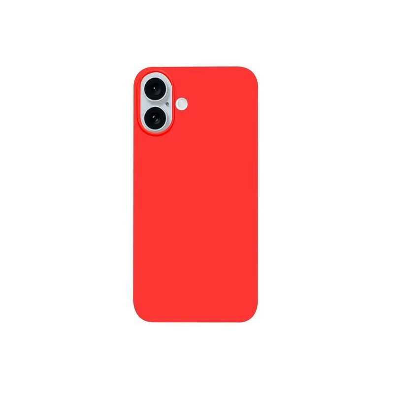 cover  silicone iphone 16 plus red