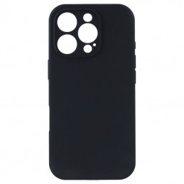 cover  silicone iphone 16 pro max nera
