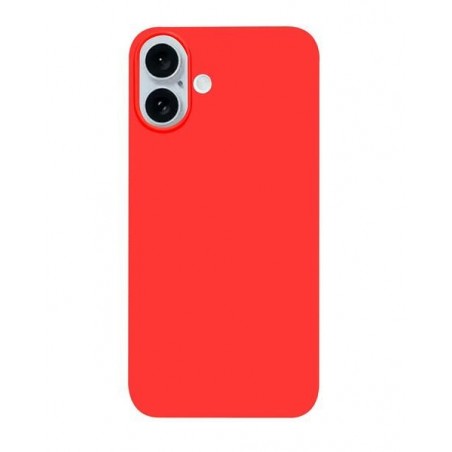 cover  silicone iphone 16 red