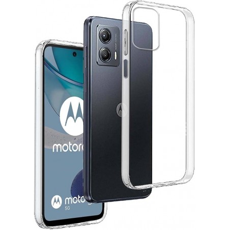 cover in silicone per motorola g53 5g trasparente