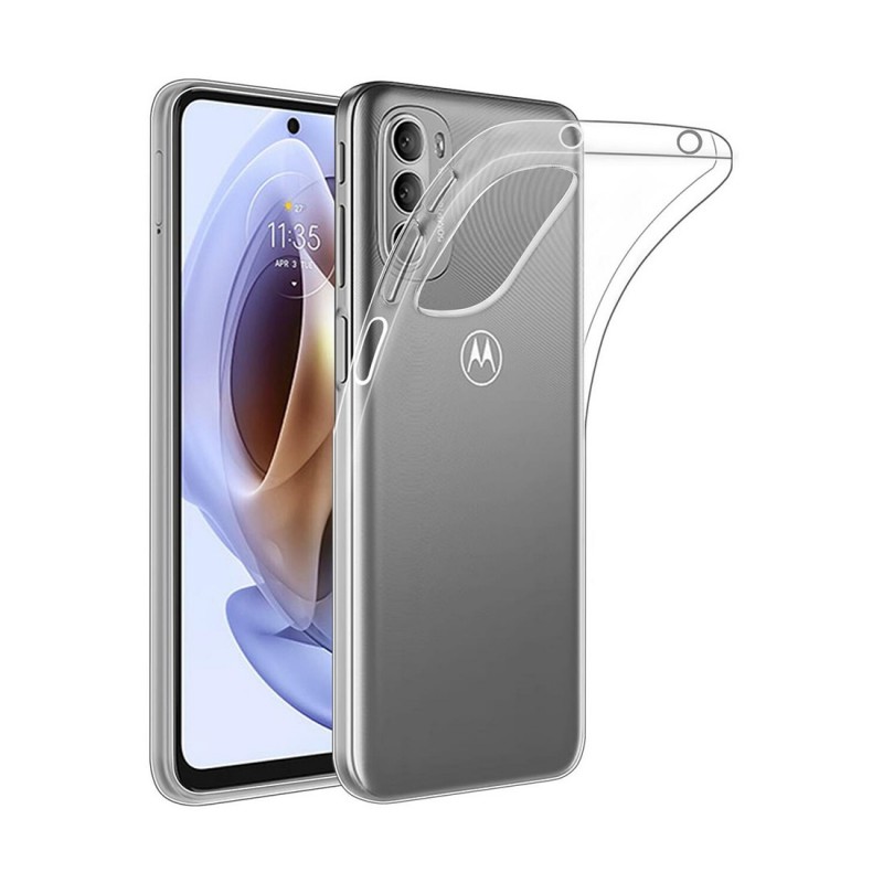 custodia in tpu per motorola g24 -g04- e14 trasparente