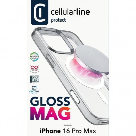 cover iphone 16 pro max trasparente magsafe