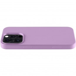 cover soft touch iphone 16 pro pink nera