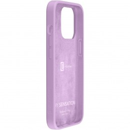 cover soft touch iphone 16 pro pink nera