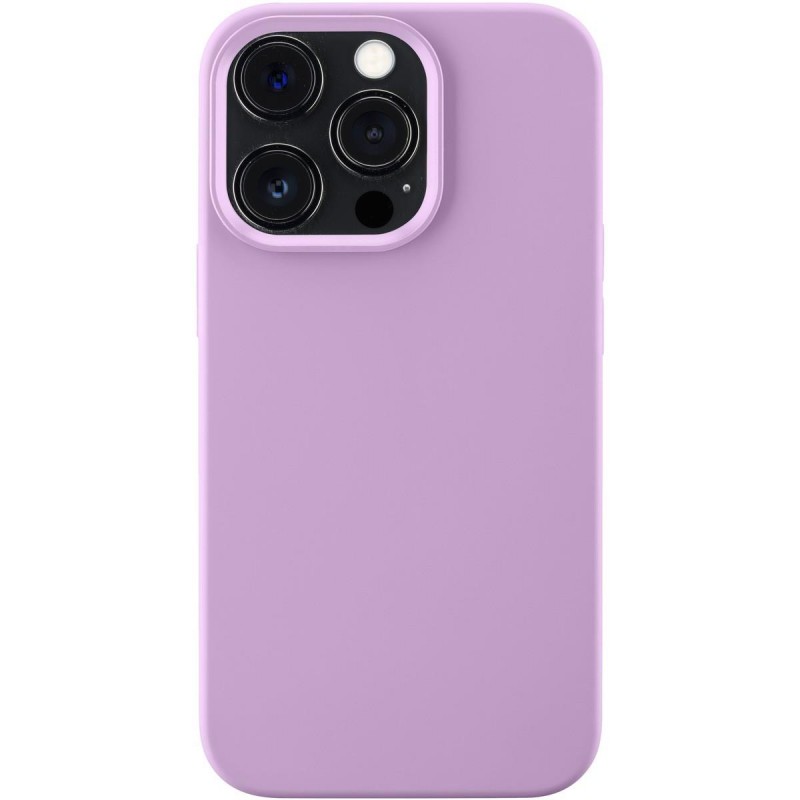 cover soft touch iphone 16 pro pink nera