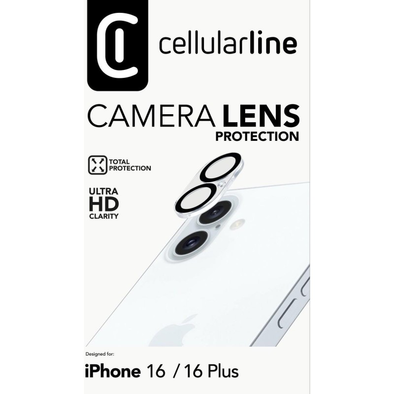 vetro protettivo per fotocamere iphone 16 / 16 plus