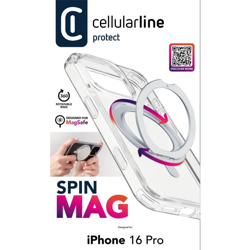 cover posteriore SPIN MAG per Apple iPhone 16 Pro