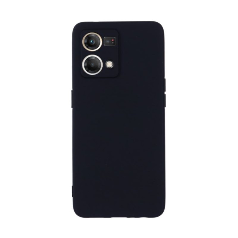 cover in silicone per oppo reno 12 5g nera